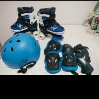 Pattini bambino 4 ruote regolabili