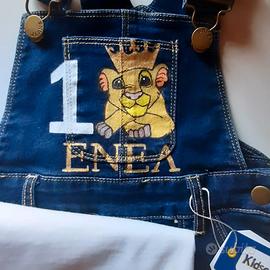 Set salopette e t-shirt 