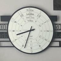 Orologio  da parete in ferro Made in Italy