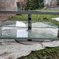 Mobile in vetro e metallo per Televisore