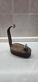 lampada a carburo da minatore anni 20