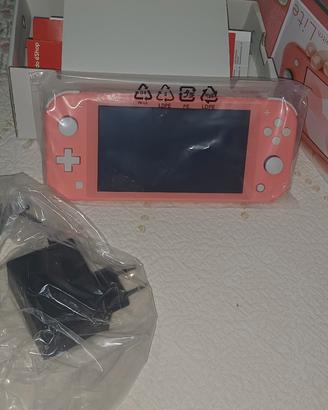 nintendo switch lite rosa 