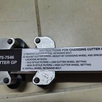 taglia  filtri olio motore professionale 