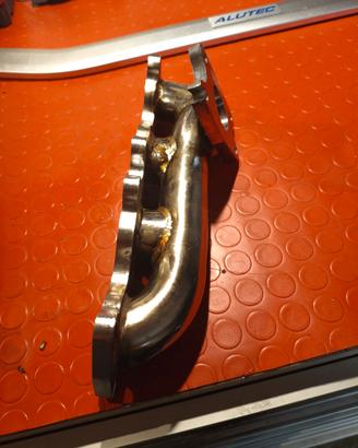 collettore scarico acciaio inox Cooper s