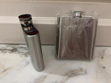 Fiaschetta tascabile in acciaio inox