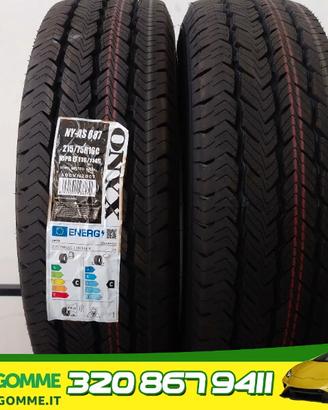 Gomme 215/75/16 C ONYX 4 Stagioni