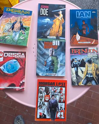 Bonelli, Thriller e Giallo d'Autore (12 Fumetti)