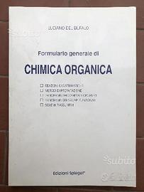 Formulario generale di chimica organica