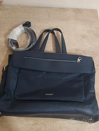 Borsa lavoro Samsonite blu