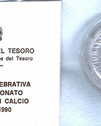 Repubblica Italiana - Moneta Mondiali Calcio 1990