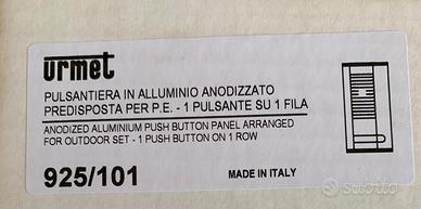 Pulsantiera Urmet mono familiare