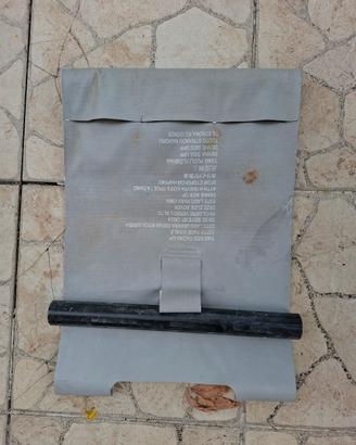 fascia contenimento piscina + fissaggio 