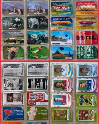 Collezione schede telefoniche italiane info in pvt