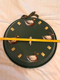 Orologio a parete verde