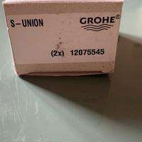 GROHE 2x S-Anschluss 1/2" x 3/4" S-Union.