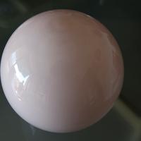 Lampada sfera rosa