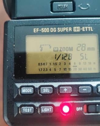 flash ef-500 dg super eq - ettl