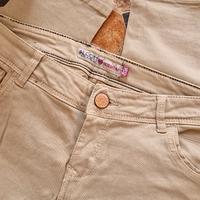 Pantaloni donna jeans beige alcott tg 40