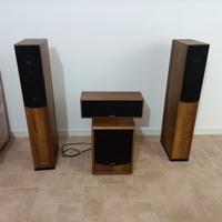 Sistema audio AUNA Linie legno color noce