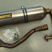 Scarico completo Akrapovic omologato Yamaha Tmax '