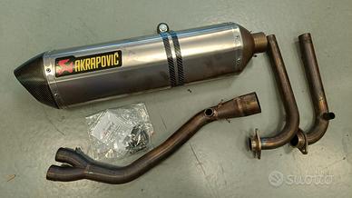 Scarico completo Akrapovic omologato Yamaha Tmax '