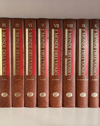 Enciclopedia "I Mondi dell'Uomo" – 12 volumi