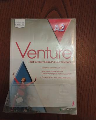 Venture A2, libro inglese 