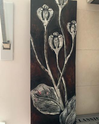 Quadro legno intagliato