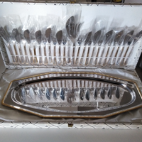 Set posate + vassoio pesce