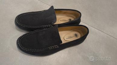 mocassino scamosciato blu Lumberjack n40 