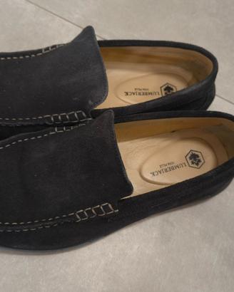 mocassino scamosciato blu Lumberjack n40 