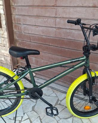 bici misura 20 bmx doppio colore 