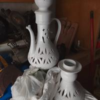 porta candele in ceramica provenienza marocco