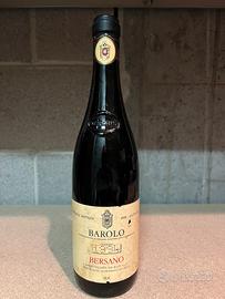 Bottiglia di Vino Barolo Bersano  Alitalia 1994