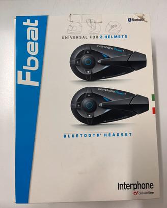 Coppia caschi (XXL  XS) con interfoni Bluetooth