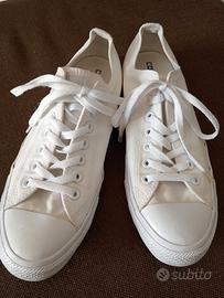 Converse uomo bianco 