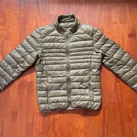 Cento grammi in piuma uomo color verde/cachi