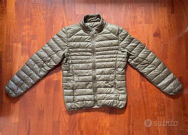 Cento grammi in piuma uomo color verde/cachi