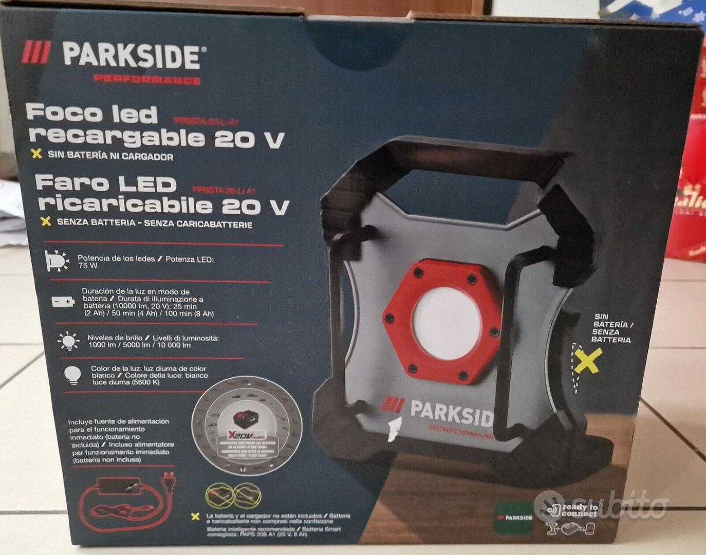 Lampada LED PARKSIDE 12V - Giardino e Fai da te In vendita a Milano