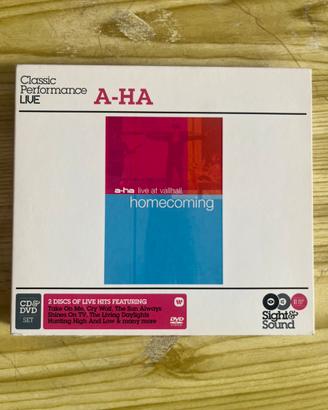 A-ah live at Vallhall Homecoming cd+dvd