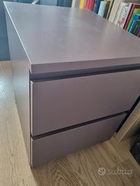 coppia comodini Malm Ikea