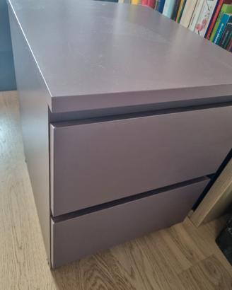 coppia comodini Malm Ikea