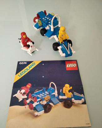 Set lego spazio/space 6874 completo con figure e i