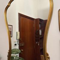 Specchio grande da parete in stile barocco