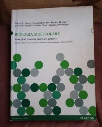 Craig -Cohen-FIX - Pearson- Biologia Molecolare