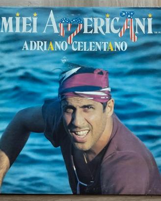 33 giri A.Celentano "I miei americani tre puntini"