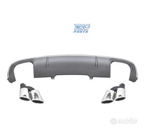 DIFFUSORE PER AUDI A4 SEDAN AVANT 16- SLINE TERMIN