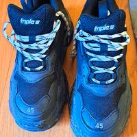 Balenciaga Triple S Clear Sole Black