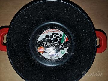 Tegame "Roccia" in Pietra Antiaderente - Nuovo