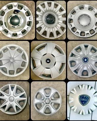 Vari copricerchi per Ford 500 600 Lancia